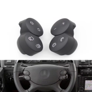 Butoane volan pentru Mercedes W463 W209 W211 W219 / CLK / E / CLS, Gri închis