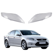 Комплект стъкла / капаци за фарове за Ford Mondeo MK4, (08-12), ляво и дясно