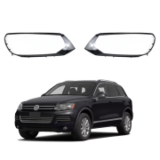 Комплект стъкла / капаци за фарове VW Touareg (12-15), ляво и дясно