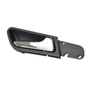 Mâner interior ușa din dreapta cu bază pentru Mercedes Clasa A B W169 W245, Negru cu crom