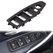 Panou interior / Mâner cu geamuri electrice rebatabile pentru BMW Seria 1 2 4 F21 F22 F23 F87 F32 F33 F83 F82, Negru, Model C