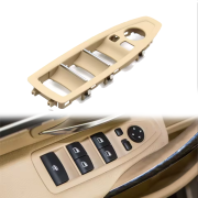 Panou interior / Mâner cu geamuri electrice rebatabile pentru BMW Seria 1 2 4 F21 F22 F23 F87 F32 F33 F83 F82, Bej, Model C