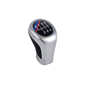 Nucă pentru schimbător de viteze neagră, cu crom M Performance, cu 6 viteze, pentru BMW Seria E – DZ104