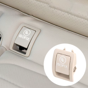 Capac complet bej pentru isofix la Mercedes GLC W253 și EQC W293 (modele fabricate între anii 2015 și 2023)