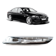 Semnalizator dreapta pentru aripă cu orificiu pentru senzor Lane Assist pentru BMW Seria 1 și Seria 5 F10 F11 F07 E81 E82 E87 E88 (2010–2013)