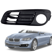 Grilă pentru proiector stânga pentru ornament lung pentru BMW Seria 5 F10 F11 LCI / Facelift (2013-2017), Model 2