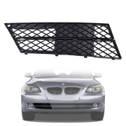 Grilă pentru proiector dreapta în bara față pentru BMW Seria 5 E60 E61 LCI / Facelift (2007–2010)
