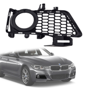 Grilă pentru proiector dreapta pentru BMW Seria 3 F30 F31 LCI / Facelift pachet M (2014-2019)