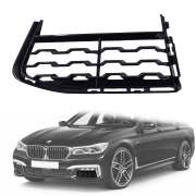 Grilă pentru proiector stânga cu orificii pentru BMW Seria 7 G11 G12 pachet M (2015-2020)