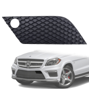 Grilă stânga pentru senzori parcare (parktronic) pentru bara față pentru Mercedes GL X166 W166 (2012-2016)