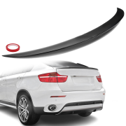 Spoiler portbagaj stil performant pentru BMW X6 E71 (2007-2014), negru lucios