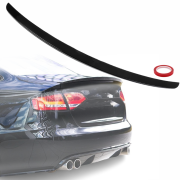 Spoiler pentru buza portbagaj pentru Audi A4 B8 (2008-2012), negru lucios