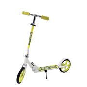 Trotinetă pentru copii albă și galbenă, TR022