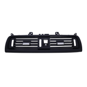 Grilă centrală / conductă de aer pentru BMW 5 F10 F11 Negru