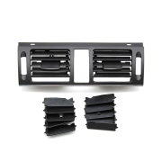 Grilă / conductă de aer pentru Mercedes Benz Clasa C W204, centrală neagră