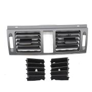 Grilă / conductă de aer pentru Mercedes Benz Clasa C W204, culoare negru deschis, centrală