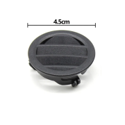 Grilă / conductă de aer pentru Mercedes Benz Clasa C W204 rotundă neagră stânga