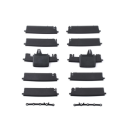 Grilă / conductă de aer pentru Mercedes Benz ML GL GLE GLS W166 X166 spate negru